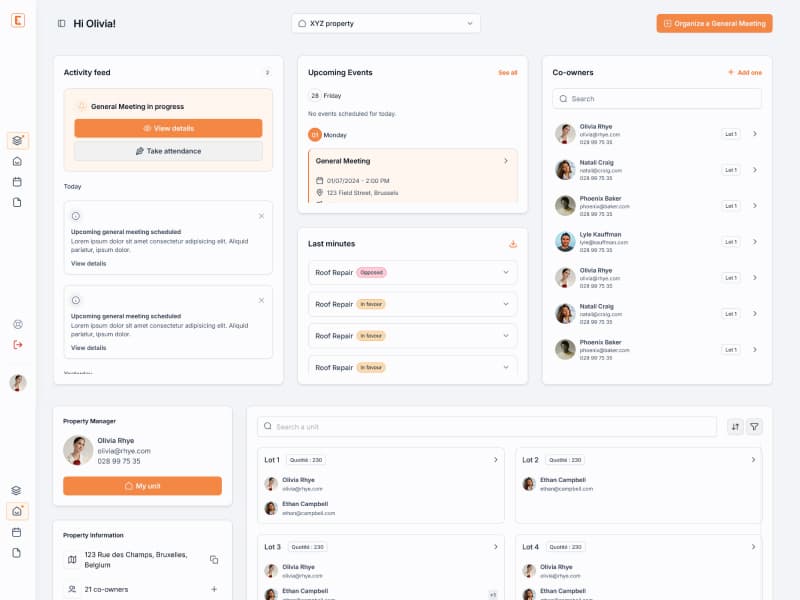 EZ Condos - Dual Portal System