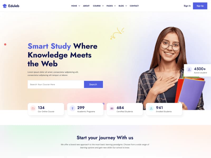 Eduleb - Education & LMS Platform